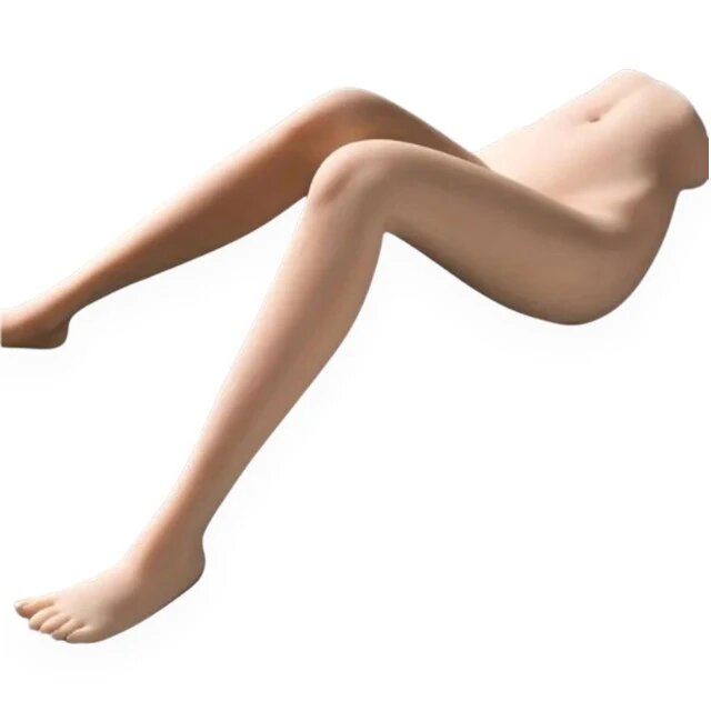 ARMONY Masturbator realist Womens Silicone Legs Model 1 design în formă de picioare din silicon moale culoarea pielii 2.37 kg