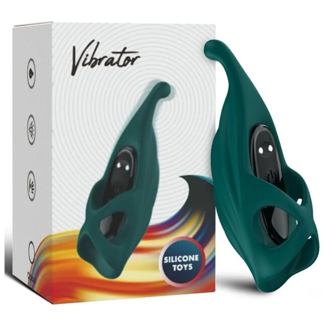 ARMONY Vibrator - FINGER STIMULATOR 9 funcții de vibrații verde