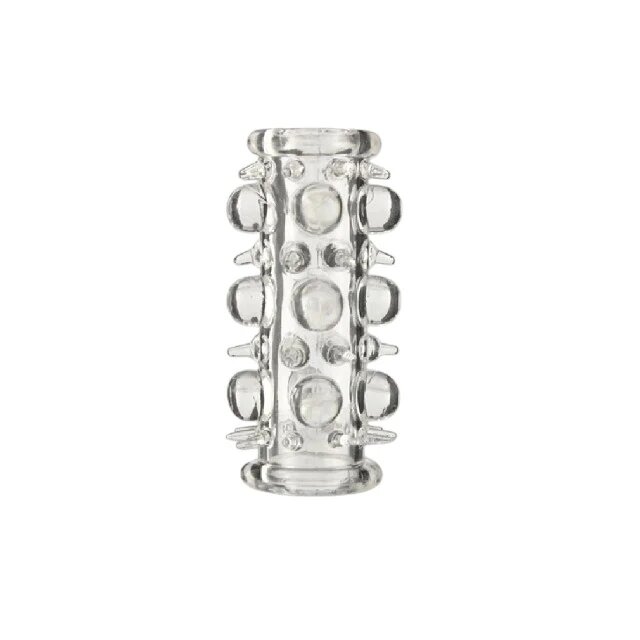 B-SERIES Manșon pentru penis pentru stimulare intensă și îngroșare lungime 7 cm culoare transparent (67-00014)