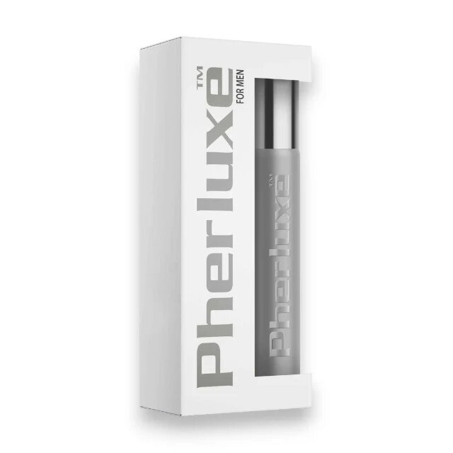 B-SERIES Parfum cu feromoni PHERLUXE Silver pentru bărbați note de mandarină piper și lemn de santal 33 ml