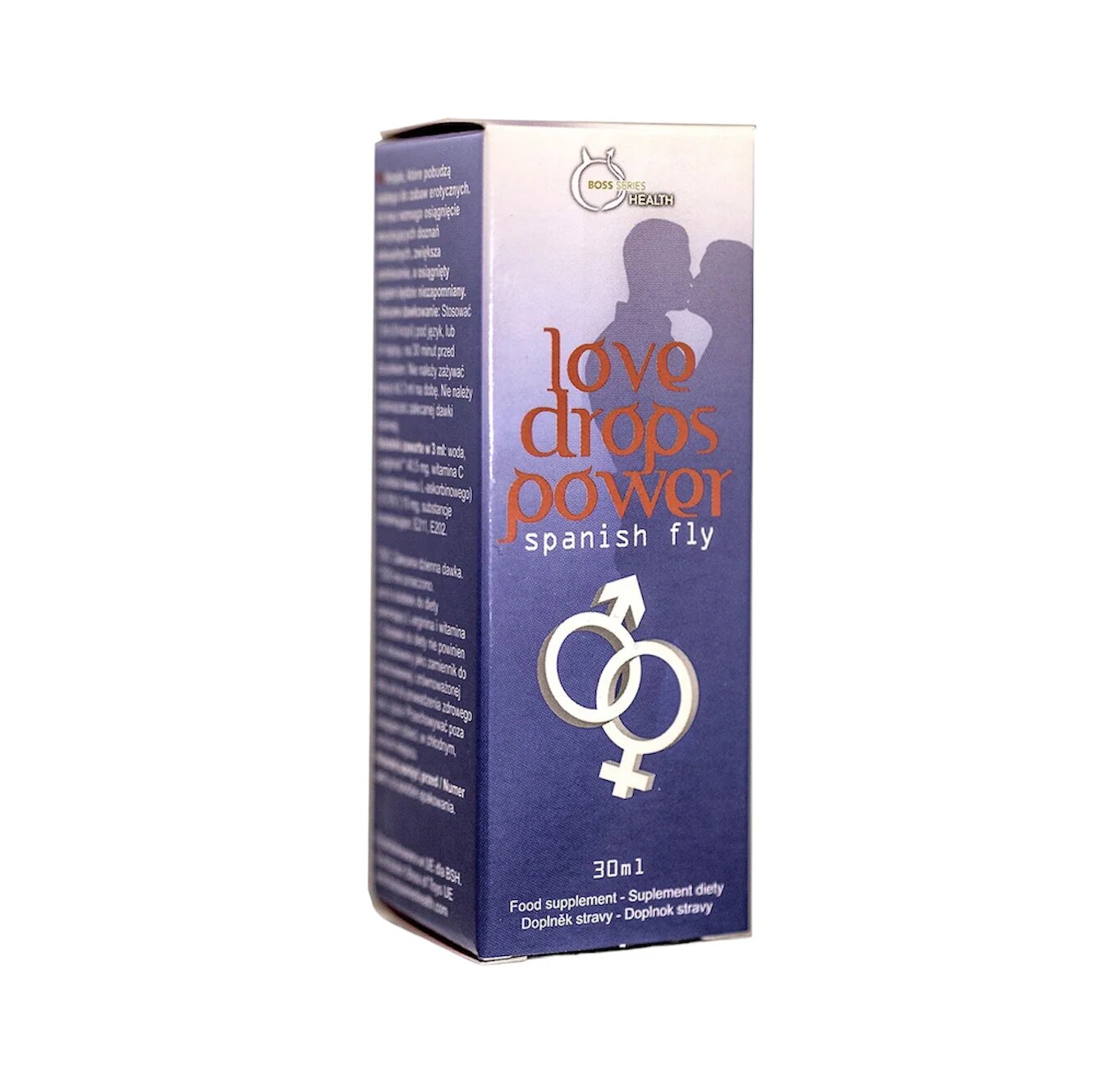 B-SERIES Picaturi afrodisiace concentrate Love Drops Power - Spanish Fly Boss unisex pentru cresterea libidoului 30 ml (PTS)