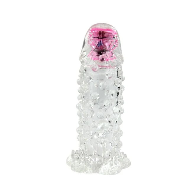 Baile Manson - BRAVE MAN pentru extensia penisului cu vibratie silicon transparent