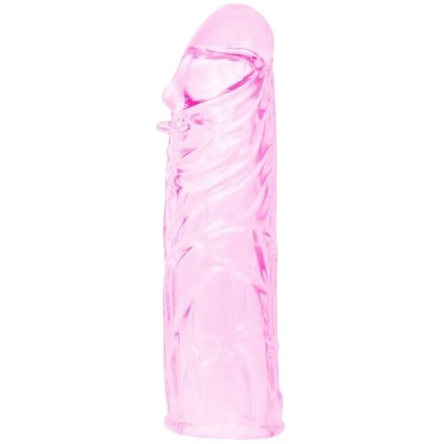Baile Manson realist de penis - Realist pentru stimulare intensa si ingrosare roz 13 cm