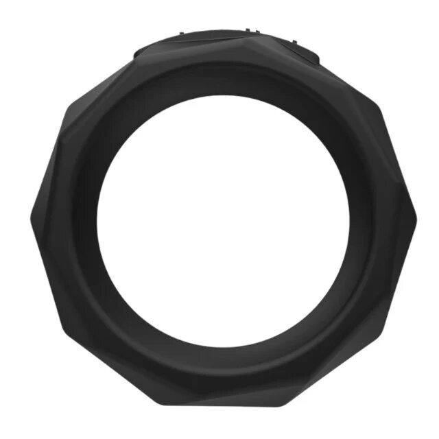 BATHMATE Inel pentru penis Power Rings Maximus 55 din silicon moale design flexibil diametru 5.5 cm negru