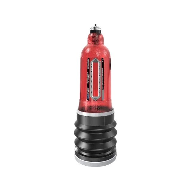 BATHMATE Pompă pe bază de apă HYDROMAX7 Wide Boy - Red pentru mărirea penisului și îmbunătățirea performanțelor sexuale roșu
