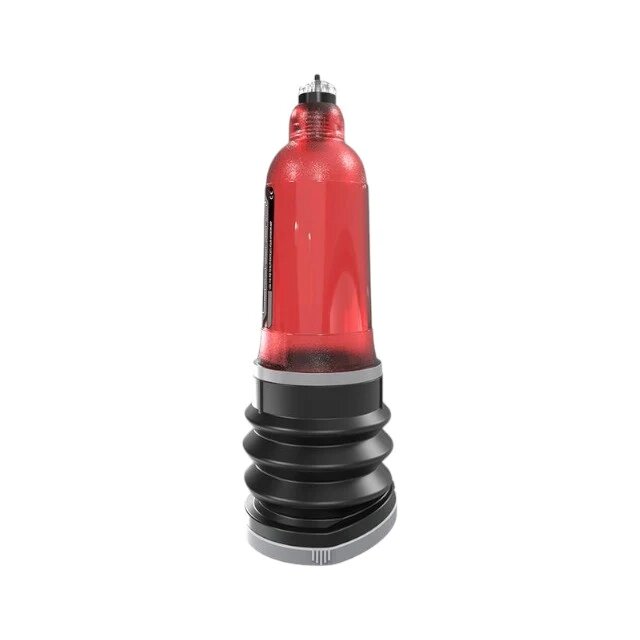 BATHMATE Pompă pe bază de apă HYDROMAX7 Wide Boy - Red pentru mărirea penisului și îmbunătățirea performanțelor sexuale roșu