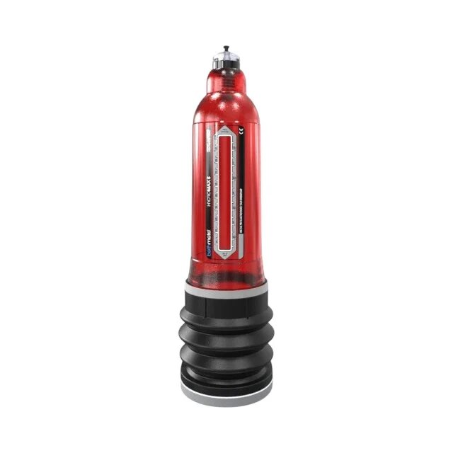 BATHMATE Pompă pe bază de apă HYDROMAX8 - Red pentru mărirea penisului și îmbunătățirea performanțelor sexuale roșu