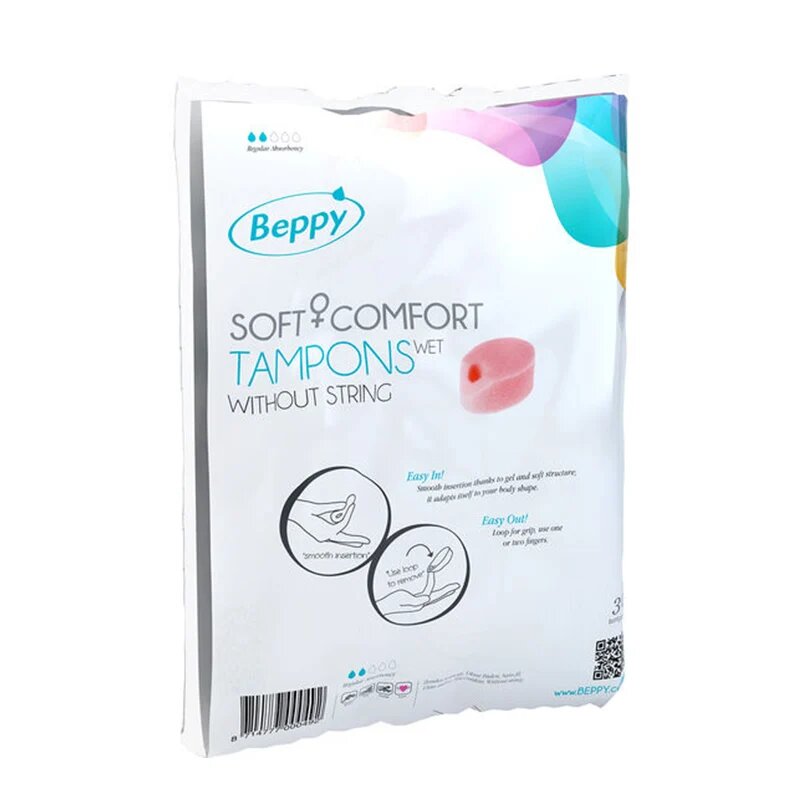 BEPPY Tampoane interne - bureti menstruatie Soft & Comfort Wet 30 buc