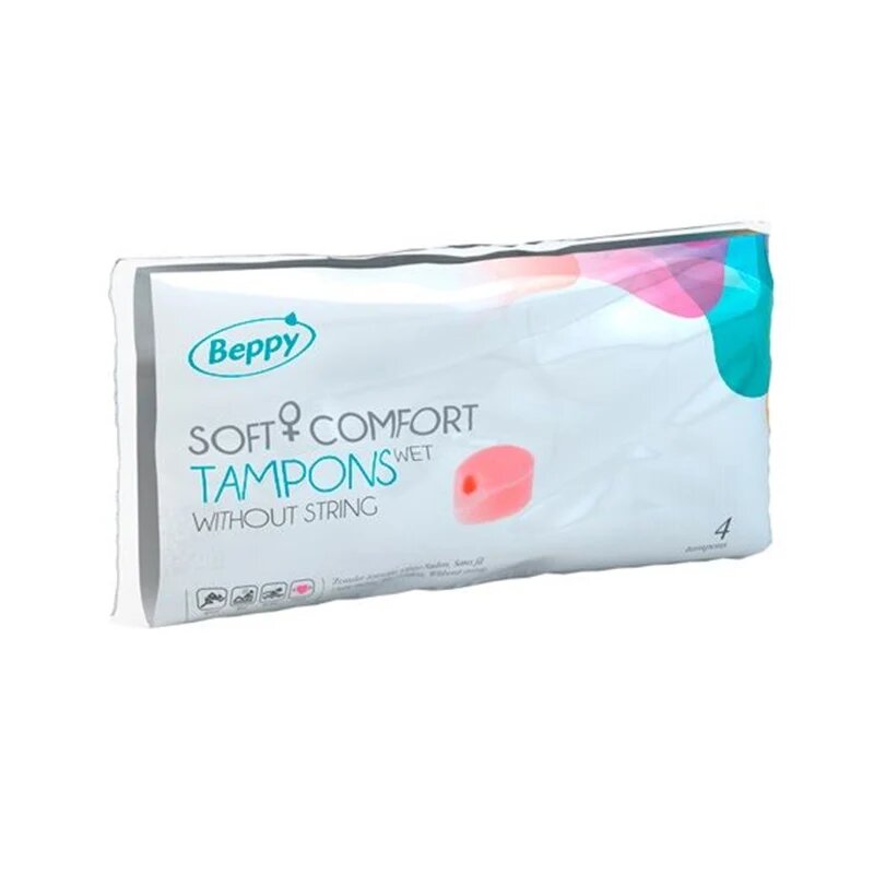 BEPPY Tampoane interne - bureti menstruatie Soft & Comfort Wet 4 buc