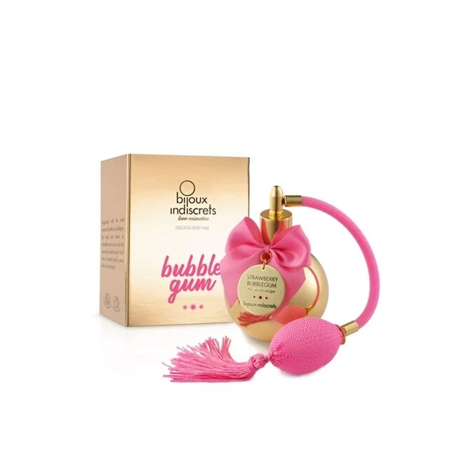 Bijoux Indiscrets Parfum cu feromoni - Body Mist Bubble Gum pentru femei 100 ml