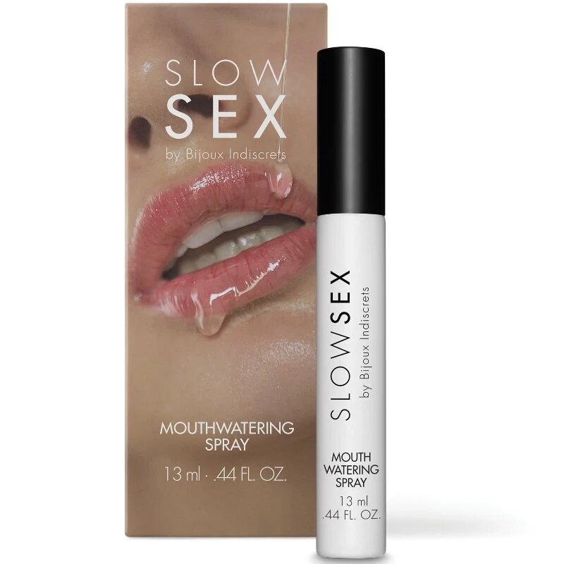 Bijoux Indiscrets Spray pentru sex oral Slow Sex by MouthWatering creste productia de saliva aroma citrice 13 ml