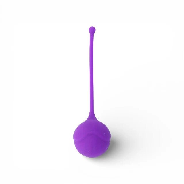  Bilă kegel INTENSE Kisha Fit One din silicon medical fără ftalați culoare mov dimensiuni 4 x 13 cm