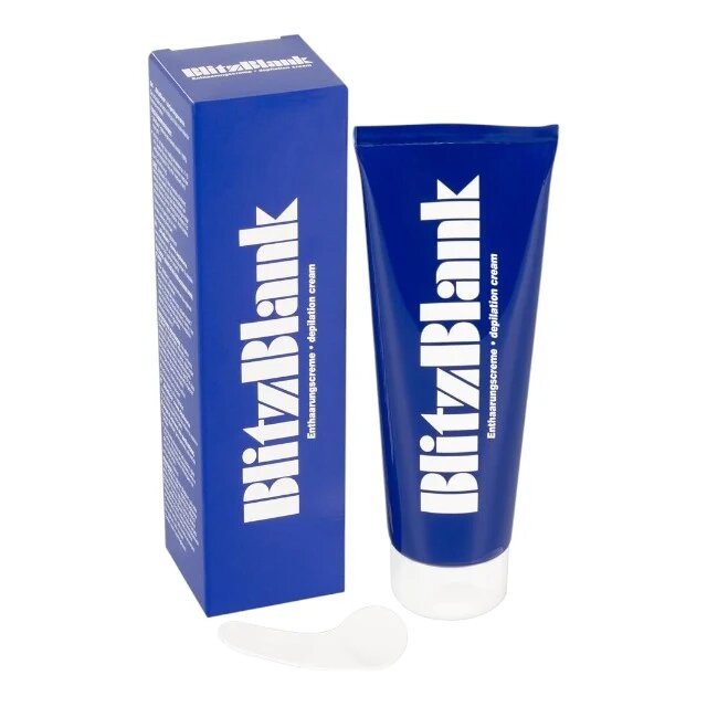 BLITZBLANK Cremă depilatoare pentru îndepărtarea părului formulă delicată și hidratantă 125 ml