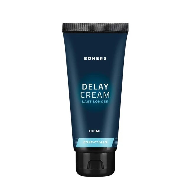 Boners Cremă Delay Cream susține întârzierea ejaculării efect ușor de amorțire textură mătăsoasă 100ml