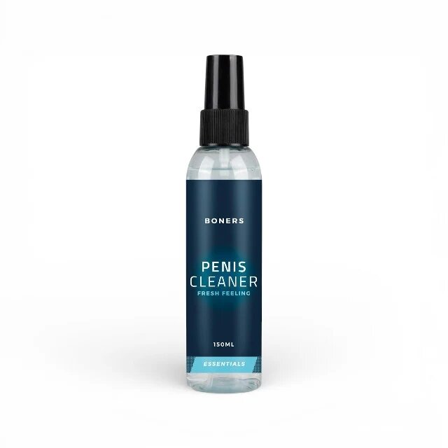 Boners Spray igienă intimă Penis Cleaner pentru bărbați cu Aloe Vera și panthenol cu efect hidratant și calmant 150 ml