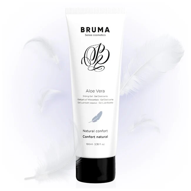 Bruma Gel Lubrifiant - Aloe Vera Sliding Gel pe baza de apa natural confort 100 ml