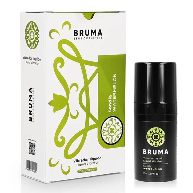Bruma Gel pentru stimulare si excitare - LIQUID VIBRATOR senzatie de furnicaturi aroma de pepene 15 ml