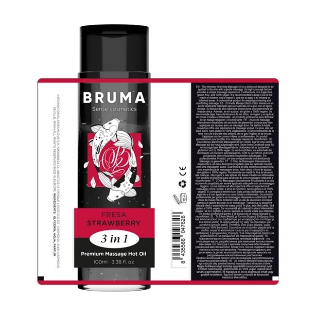 Bruma Ulei de masaj - Strawberry 3 in 1 100 ml
