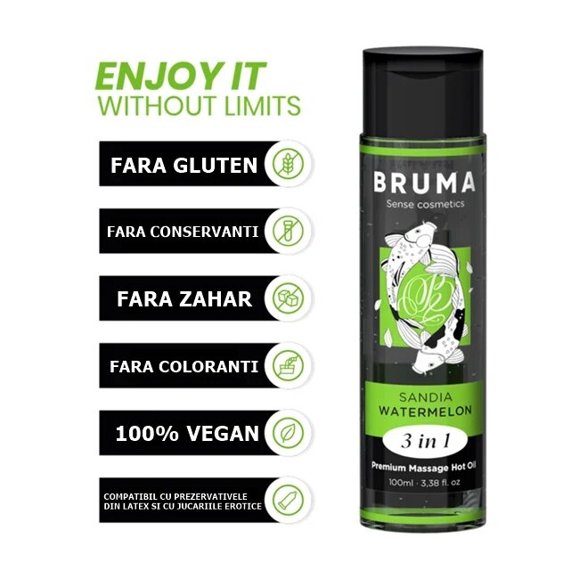 Bruma Ulei de masaj - Watermelon 3 in 1 100 ml