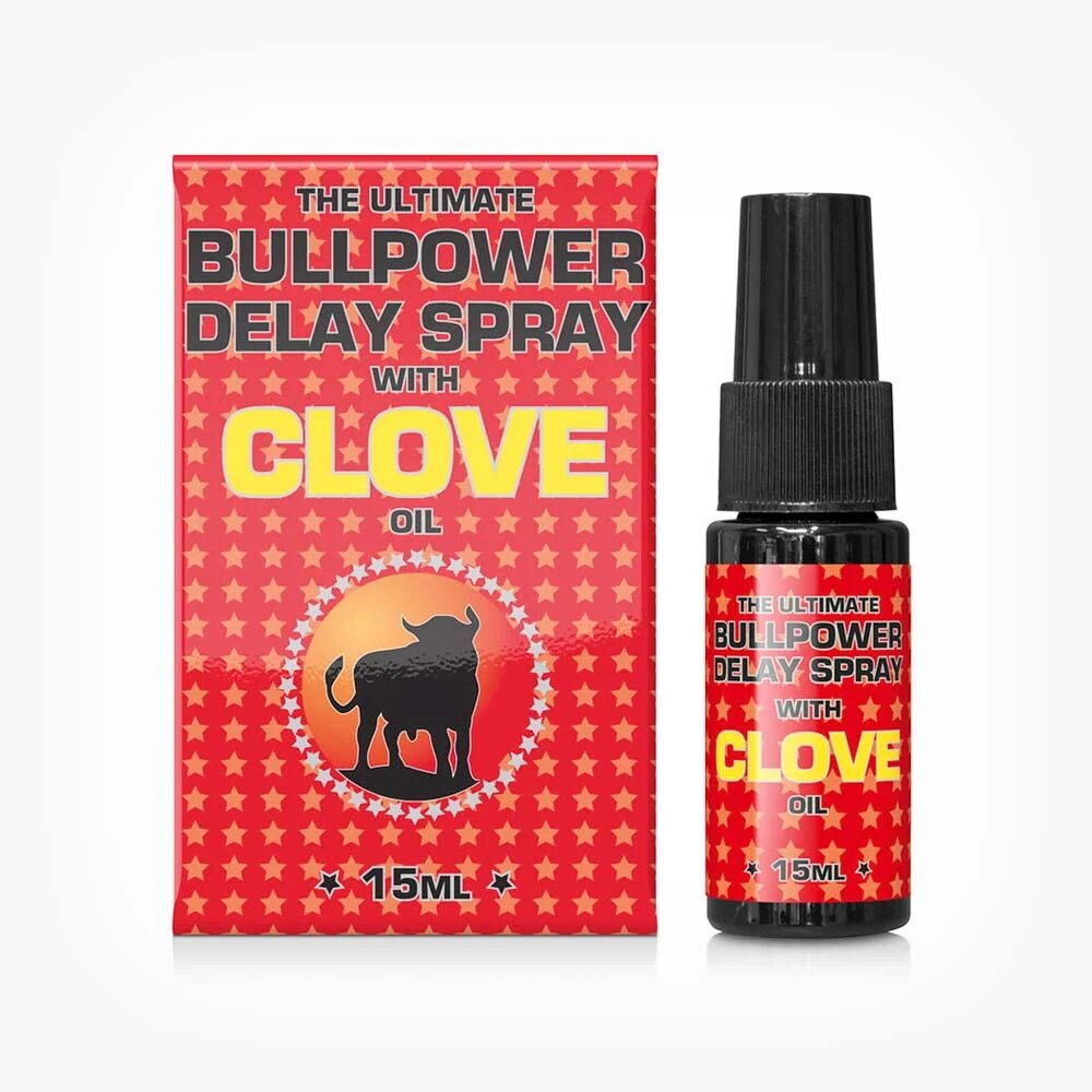 BULL POWER Spray Delay cu ulei de Cuisoare pentru intarzierea ejacularii 15 ml