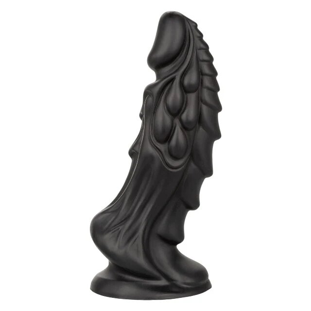 CALEXOTICS Dildo Monster Dong THE MARTIAN bază cu ventuză pentru fixare rezistent la apă lungime 19.5 cm negru