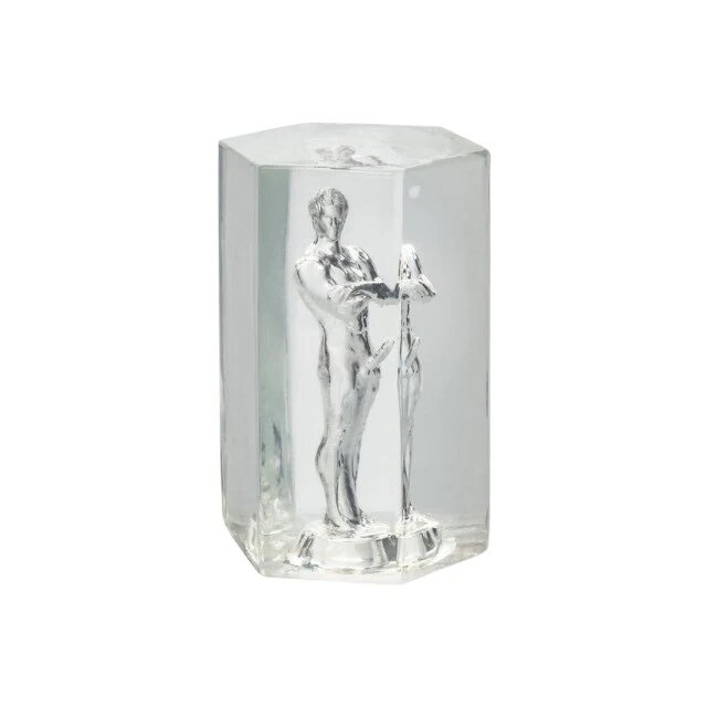 CALEXOTICS Masturbator manual Guys Guys Guys - David inspirat de statuia lui Michelangelo lungime 9.5 cm transparent