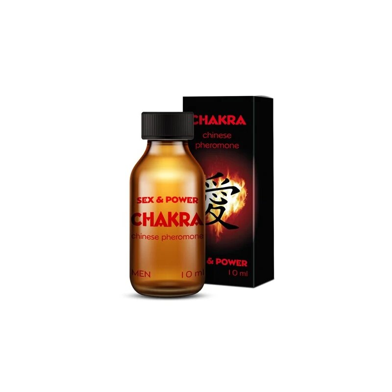 CHAKRA Parfum cu feromoni premium Sex & Power pentru barbati 10 ml