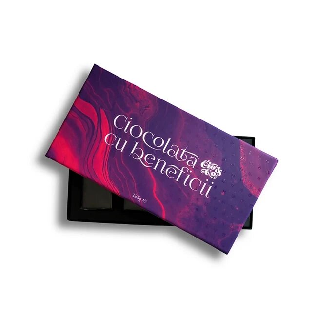 CIOCOLATA CU BENEFICII Cio&co ''Afrodiziacă''- pentru cupluri 1 cutie x 8 buc (violet)