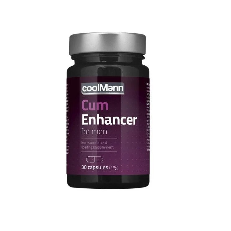 COBECO Capsule Cum Enhancer CoolMan pentru mărire volum și calitate spermă susțin fertilitatea masculină 30 buc