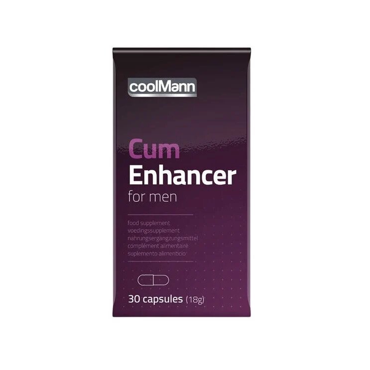 COBECO Capsule Cum Enhancer CoolMan pentru mărire volum și calitate spermă susțin fertilitatea masculină 30 buc