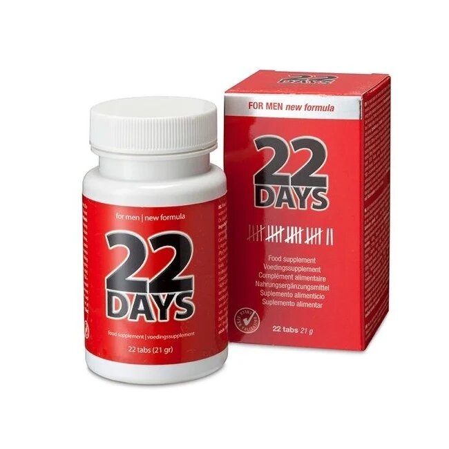 COBECO Capsule premium 22 DAYS Penis Extension - pentru marirea penisului 22 buc