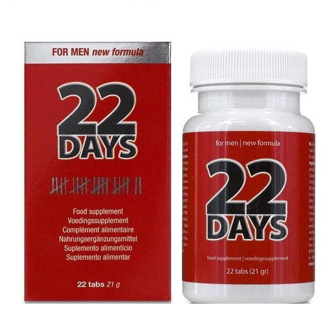 COBECO Capsule premium 22 DAYS Penis Extension - pentru marirea penisului 22 buc