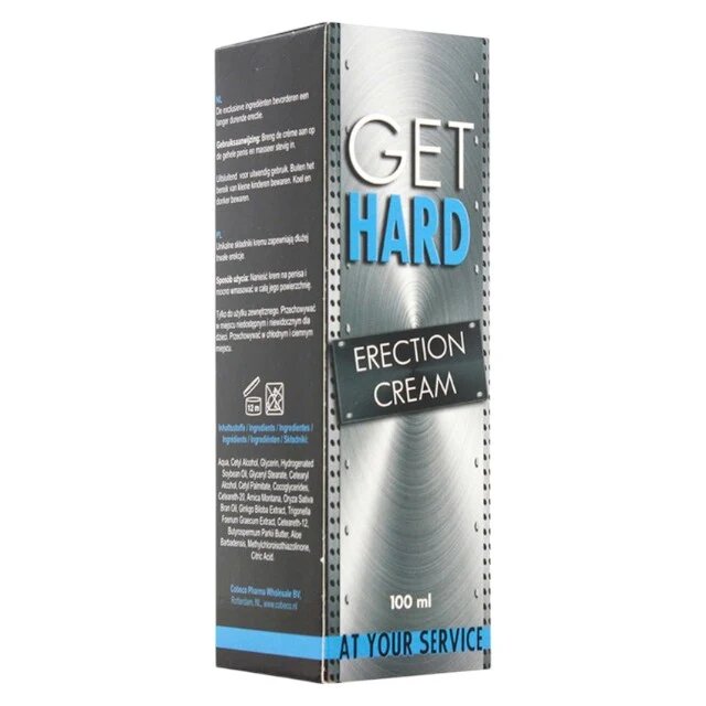 COBECO Cremă Get Hard pentru erecții puternice și de durată cu efect de îngroșare a penisului 100 ml