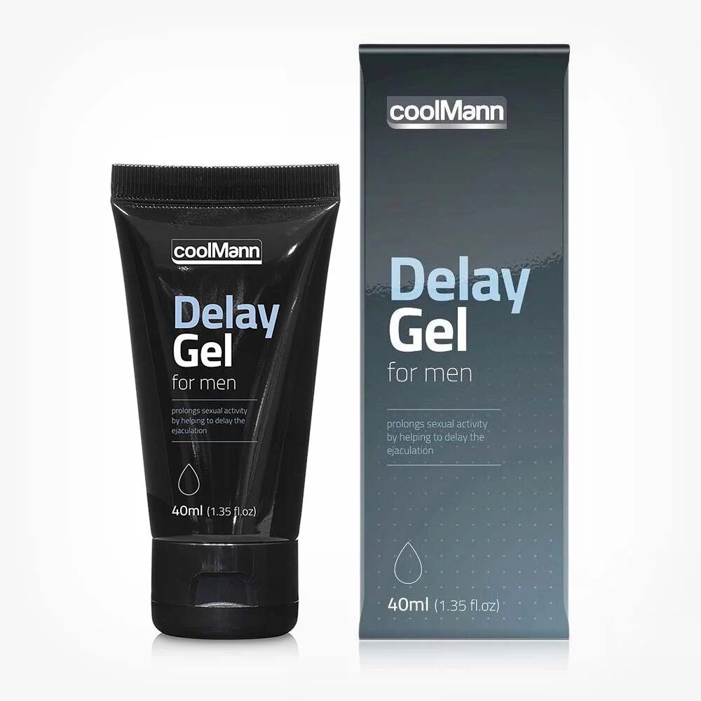 COBECO Gel Coolman DELAY pentru intarzierea ejacularii 40 ml