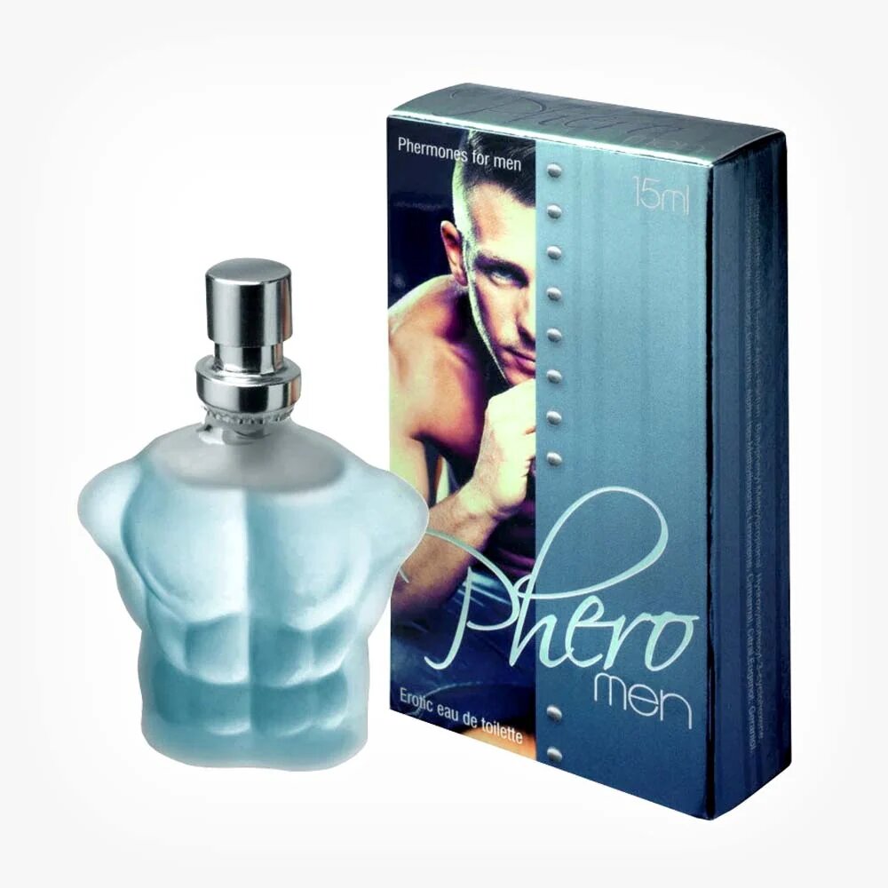 COBECO Parfum cu feromoni PheroMen pentru bărbați note de mosc miros subtil și elegant 15 ml