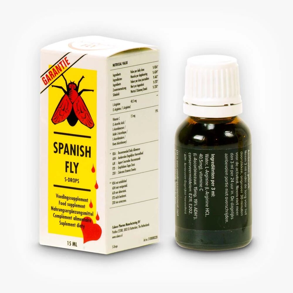 COBECO Picaturi afrodisiace Spanish Fly Extra pentru cresterea libidoului 15 ml