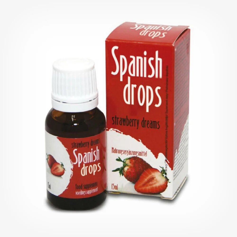 COBECO Picaturi afrodisiace Spanish Fly Strawberry Dreams - Capsuni unisex pentru cresterea libidoului 15 ml
