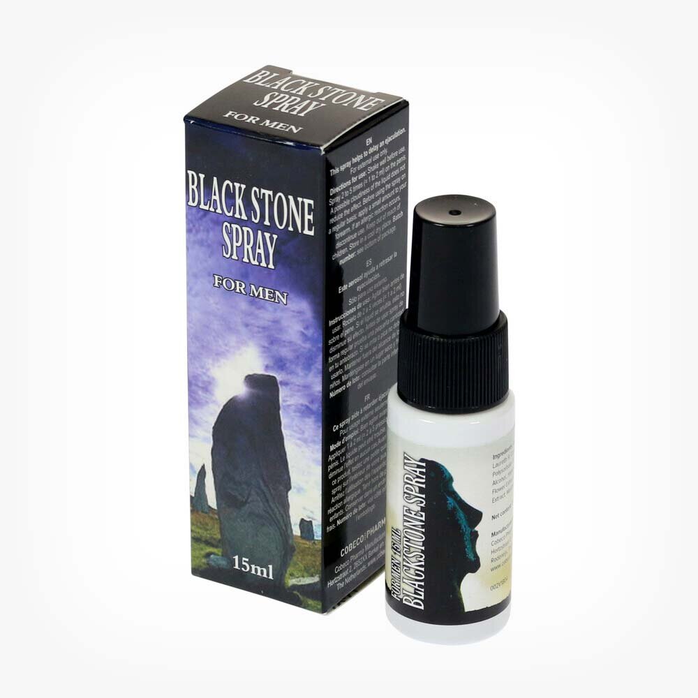 COBECO Spray Black Stone pentru intarziere ejaculare 15 ml