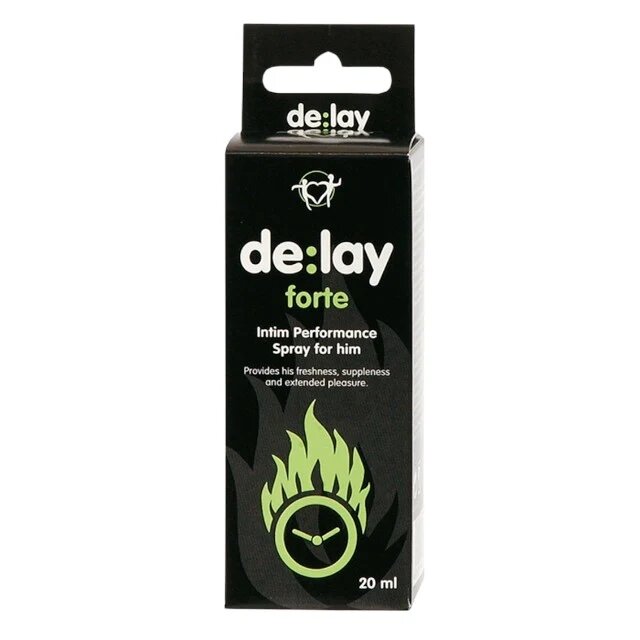 COBECO Spray Delay Forte Spray for Him pentru întârzierea ejaculării cu efect ușor de răcire 20 ml