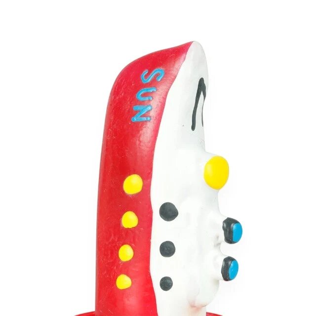 CONDOMERIE Prezervativ decorativ artistic Love Boat pictat manual stil boem din latex