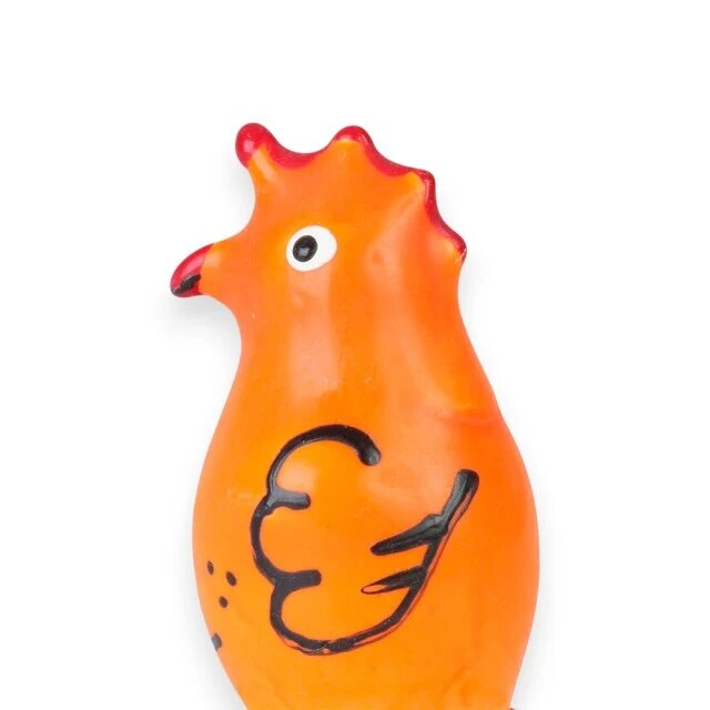 CONDOMERIE Prezervativ decorativ artistic Rooster Model 1 pictat manual stil boem din latex