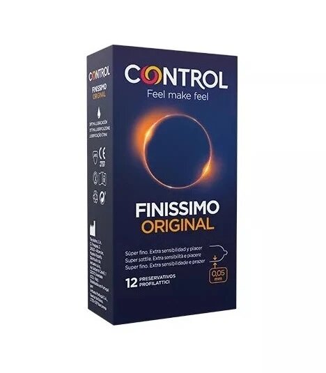 CONTROL Prezervative extra fine FINISSIMO 1 cutie x 12 buc