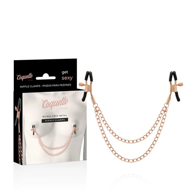 COQUETTE Cleme CHIC DESIRE pentru stimulare sfârcuri cu lanț metalic