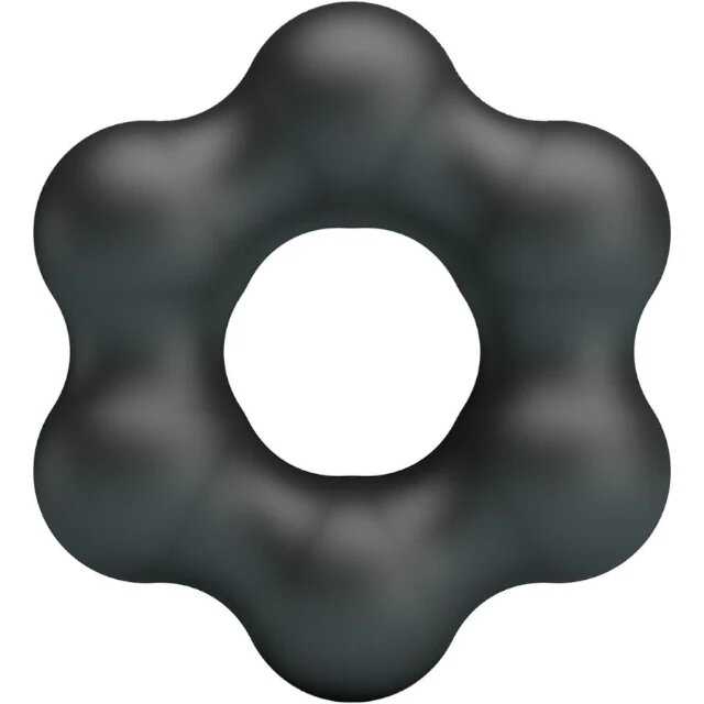 CRAZY BULL Inel pentru penis Clauzell cu striații din silicon rezistent la apă diametru intern 22 mm (model 10)