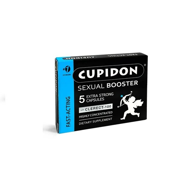 CUPID LABS Capsule Cupidon Sexual Booster - Extra Strong pentru erectii ferme 1 cutie x 5 buc