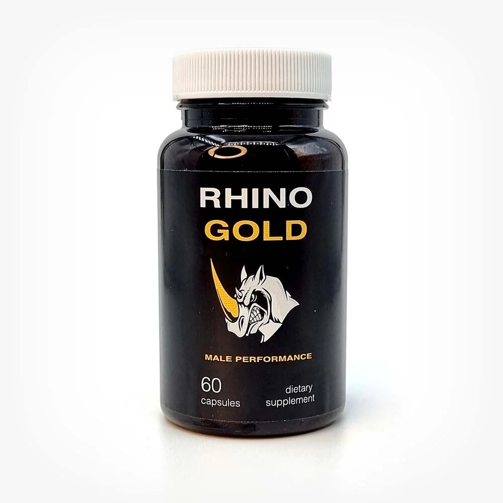 CUPID LABS Capsule RHINO GOLD XXL pentru marire zona intima barbati 60 capsule