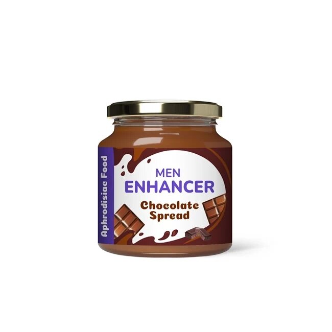 CUPID LABS Ciocolata afrodiziaca Cupid - Men Enhancer Chocolate Spread pentru imbunatatirea performantelor sexuale masculine 40 g