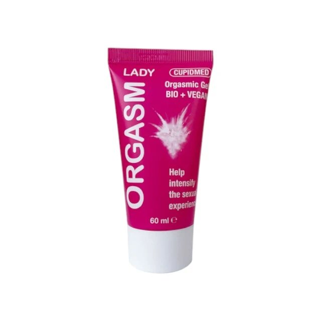 CUPID LABS Gel lubrifiant pe bază de apă Orgasm Lady pentru stimularea clitorisului și intensificarea orgasmului la femei 60 ml