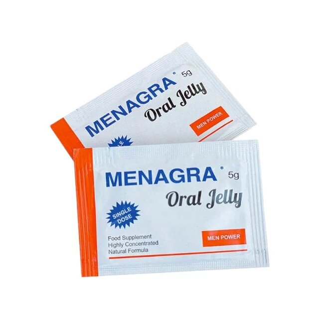 CUPID LABS Jeleu MENAGRA Oral Jelly pentru erectie puternica si durabila 2 plicuri