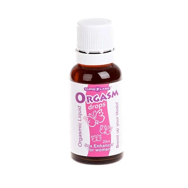 CUPID LABS Picaturi afrodisiace Orgasm Drops Cupid pentru excitare si cresterea libidoului feminin 20 ml